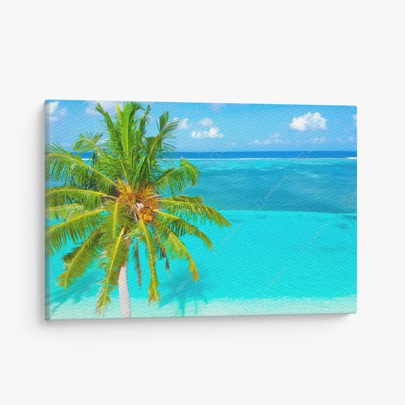 Leinwandbild schwarze grunge betontextur – Wallnifity®