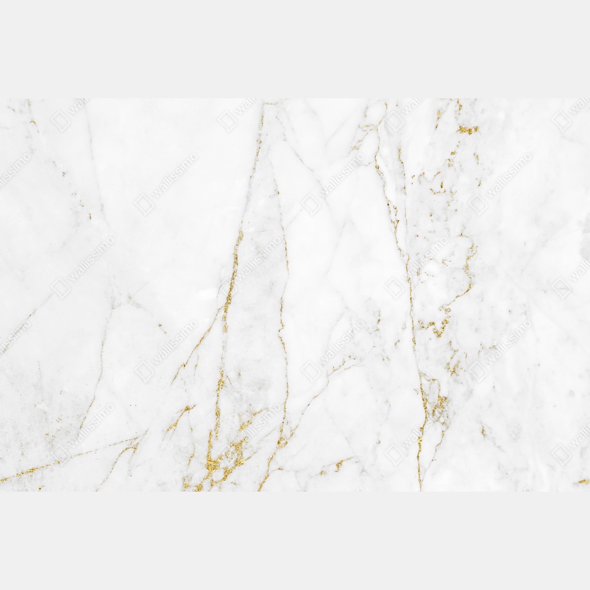 Leinwandbild weißer marmor mit goldenen adern – Wallnifity® Leinwandbild weißer marmor mit goldenen adern – Wallnifity®