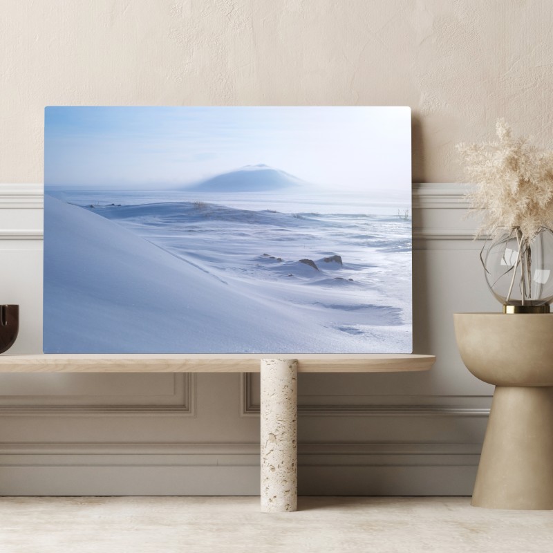 Leinwandbild arktische ruhe in Tschukotka – Wallnifity® Leinwandbild arktische ruhe in Tschukotka – Wallnifity®