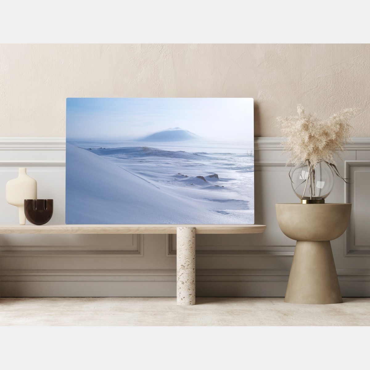 Leinwandbild arktische ruhe in Tschukotka – Wallnifity® Leinwandbild arktische ruhe in Tschukotka – Wallnifity®