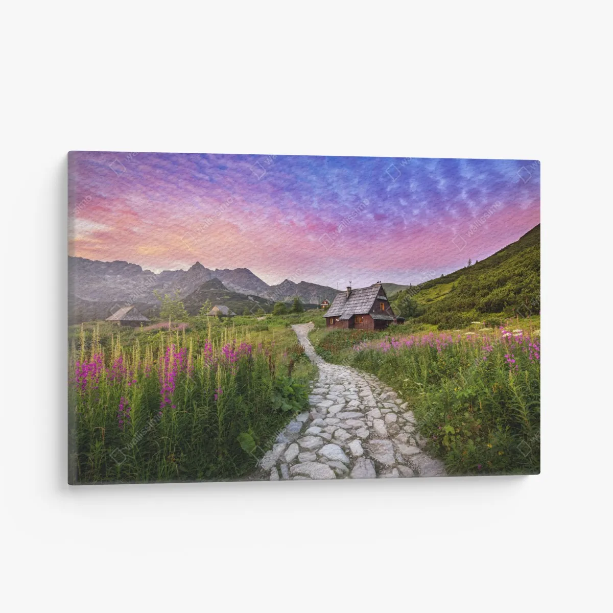 Leinwandbild sonnenaufgang über Hala Gasienicowa – Wallnifity® Leinwandbild sonnenaufgang über Hala Gasienicowa – Wallnifity®