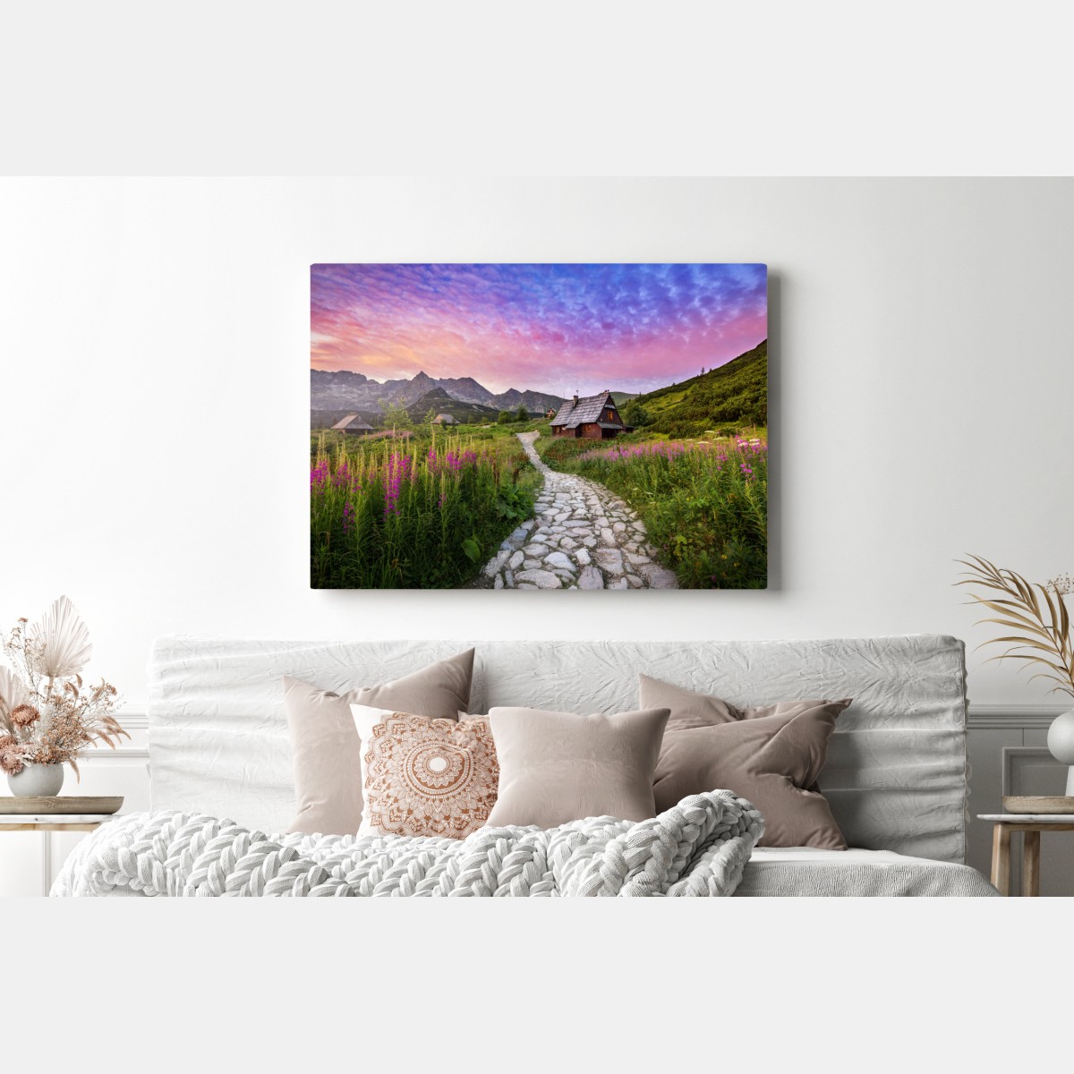 Leinwandbild sonnenaufgang über Hala Gasienicowa – Wallnifity® Leinwandbild sonnenaufgang über Hala Gasienicowa – Wallnifity®