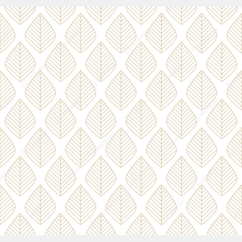 Leinwandbild elegantes goldenes geometrisches blattmuster – Wallnifity® Leinwandbild elegantes goldenes geometrisches blattmuster – Wallnifity®