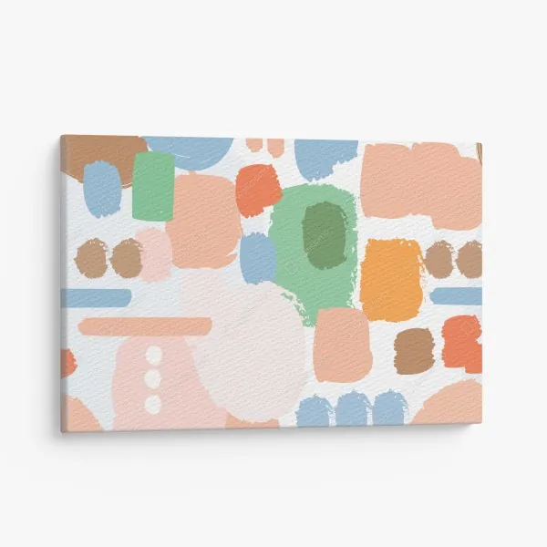 Leinwandbild ruhige inselspiegelungen bei sonnenuntergang – Wallnifity®