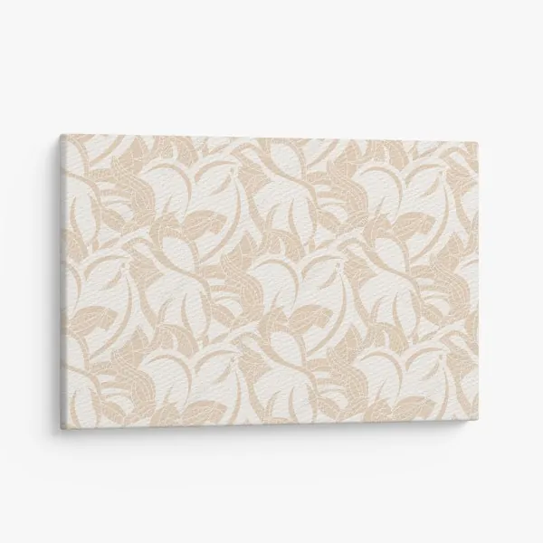 Leinwandbild lebhaftes hibiskusmuster – Wallnifity®