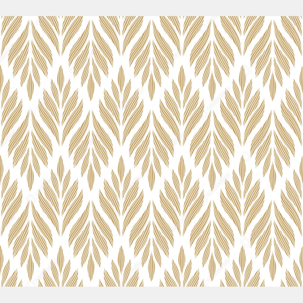 Leinwandbild goldenes blattmuster nahtloses design – Wallnifity® Leinwandbild goldenes blattmuster nahtloses design – Wallnifity®