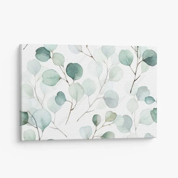 Leinwandbild ruhige inselspiegelungen bei sonnenuntergang – Wallnifity®