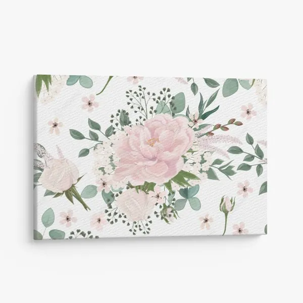 Leinwandbild sonniger blick auf Oia, Santorini – Wallnifity®