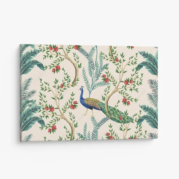 Leinwandbild sonnige terrasse am meer mit küstenblick – Wallnifity®