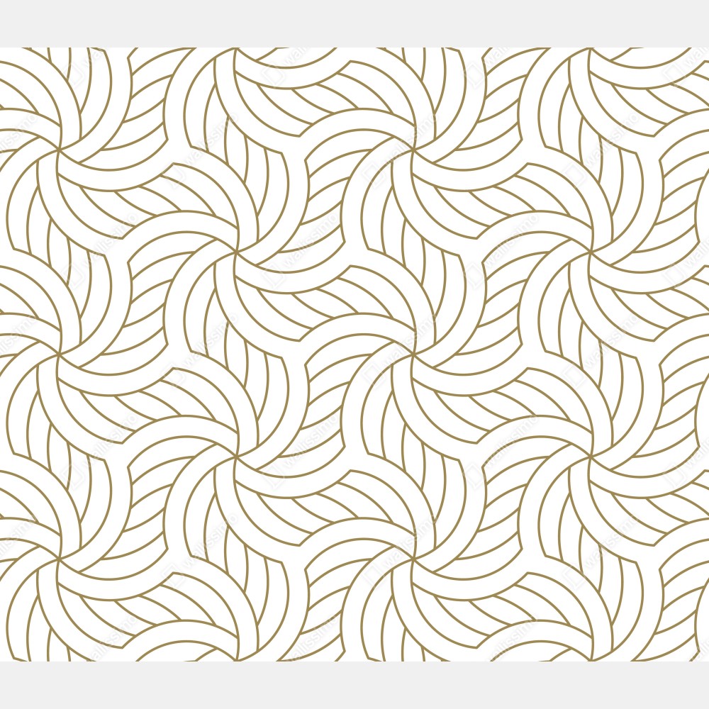 Leinwandbild goldenes geometrisches wirbelmuster – Wallnifity® Leinwandbild goldenes geometrisches wirbelmuster – Wallnifity®