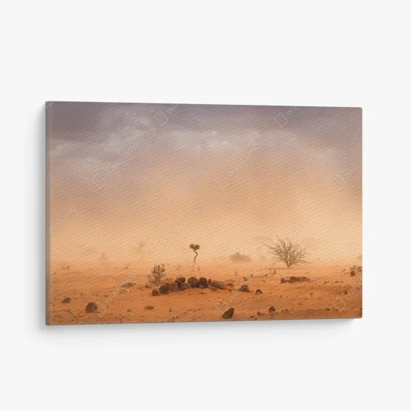 Leinwandbild moosiger waldpfad – Wallnifity®