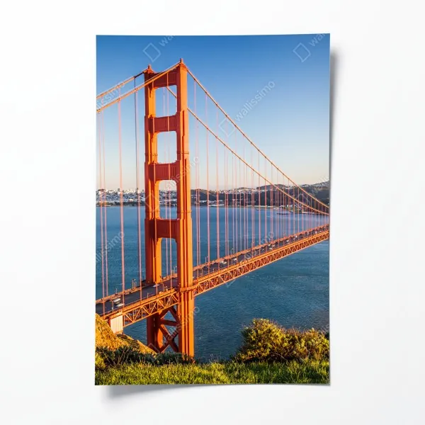 Poster einsames bootshaus am ruhigen steg – Wallnifity®