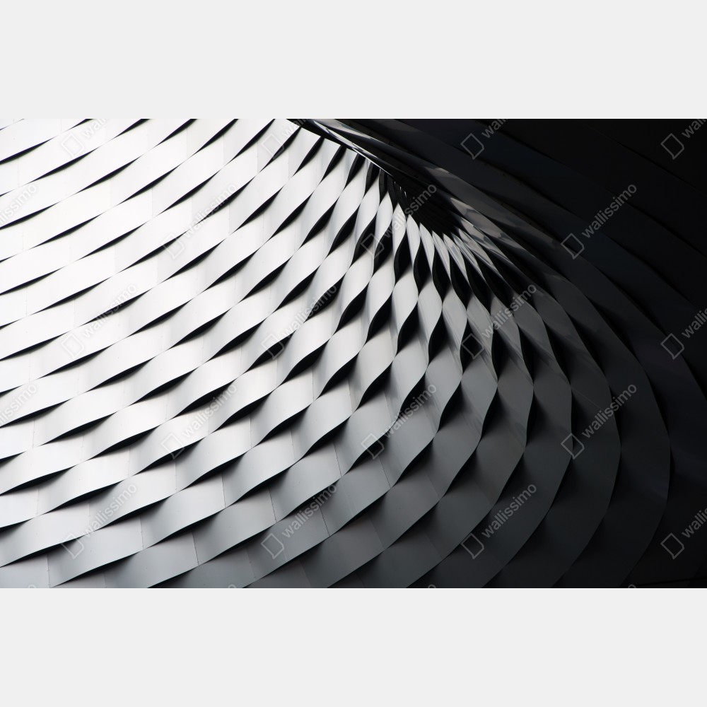 Poster monochromes geometrisches metallmuster – Wallnifity® Poster monochromes geometrisches metallmuster – Wallnifity®