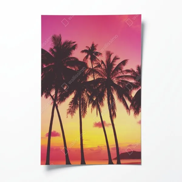 Poster Kirkjufell bei sonnenaufgang – Wallnifity®