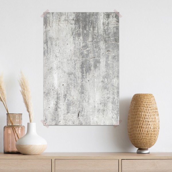 Poster rohe betonwand textur – Wallnifity® Poster rohe betonwand textur – Wallnifity®