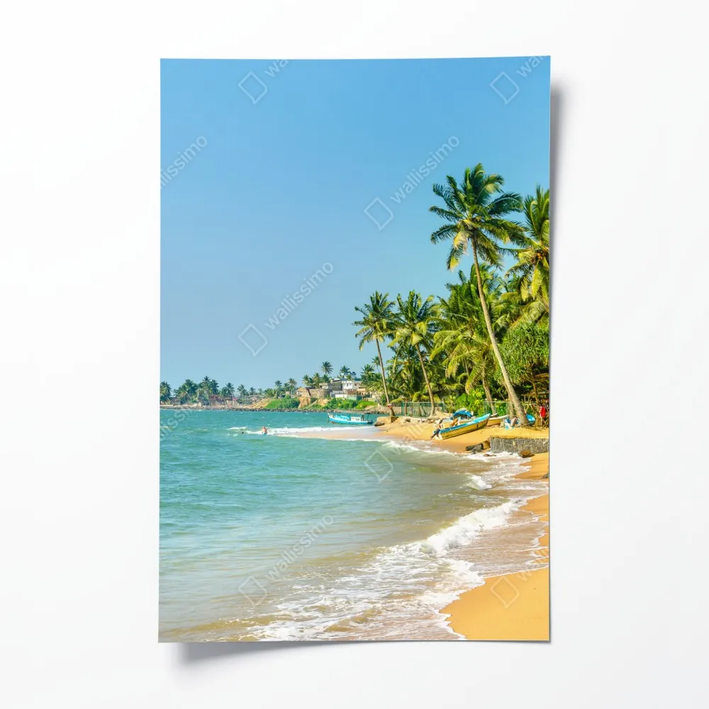 Poster tropischer palmenstrand – Wallnifity® Poster tropischer palmenstrand – Wallnifity®