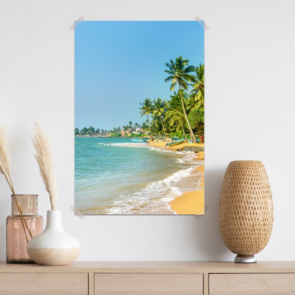 Poster tropischer palmenstrand – Wallnifity® Poster tropischer palmenstrand – Wallnifity®