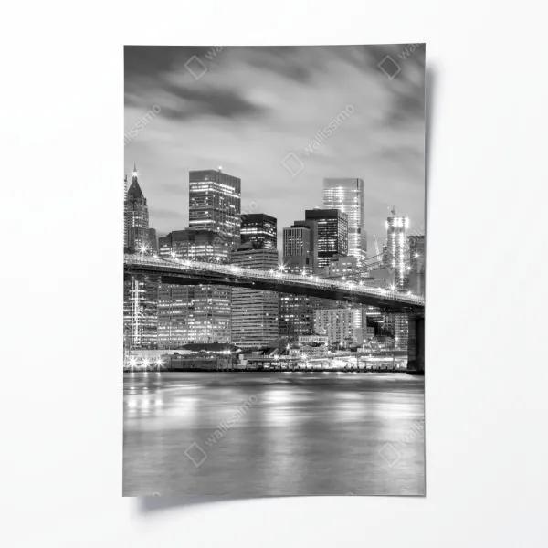 Poster mangrovensteg durch üppigen grünen dschungel – Wallnifity®