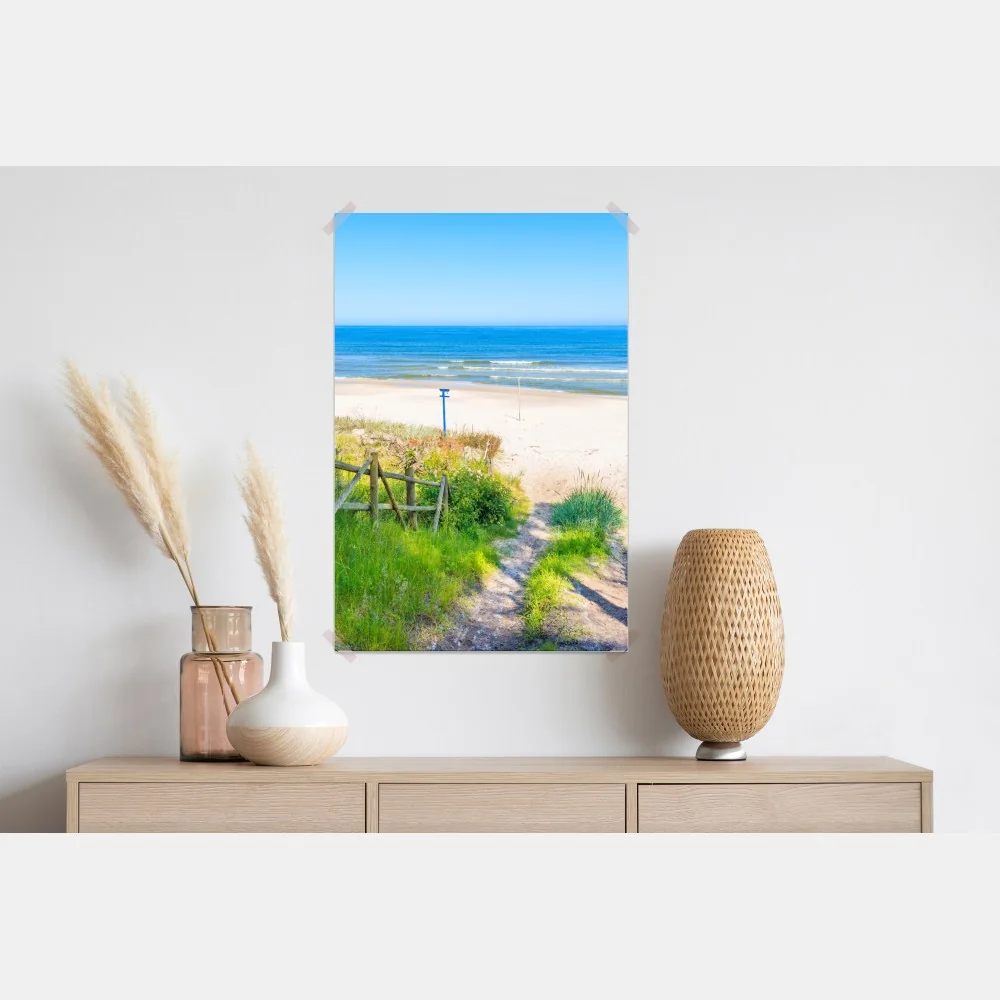 Poster weg zum strand der Ostsee – Wallnifity® Poster weg zum strand der Ostsee – Wallnifity®