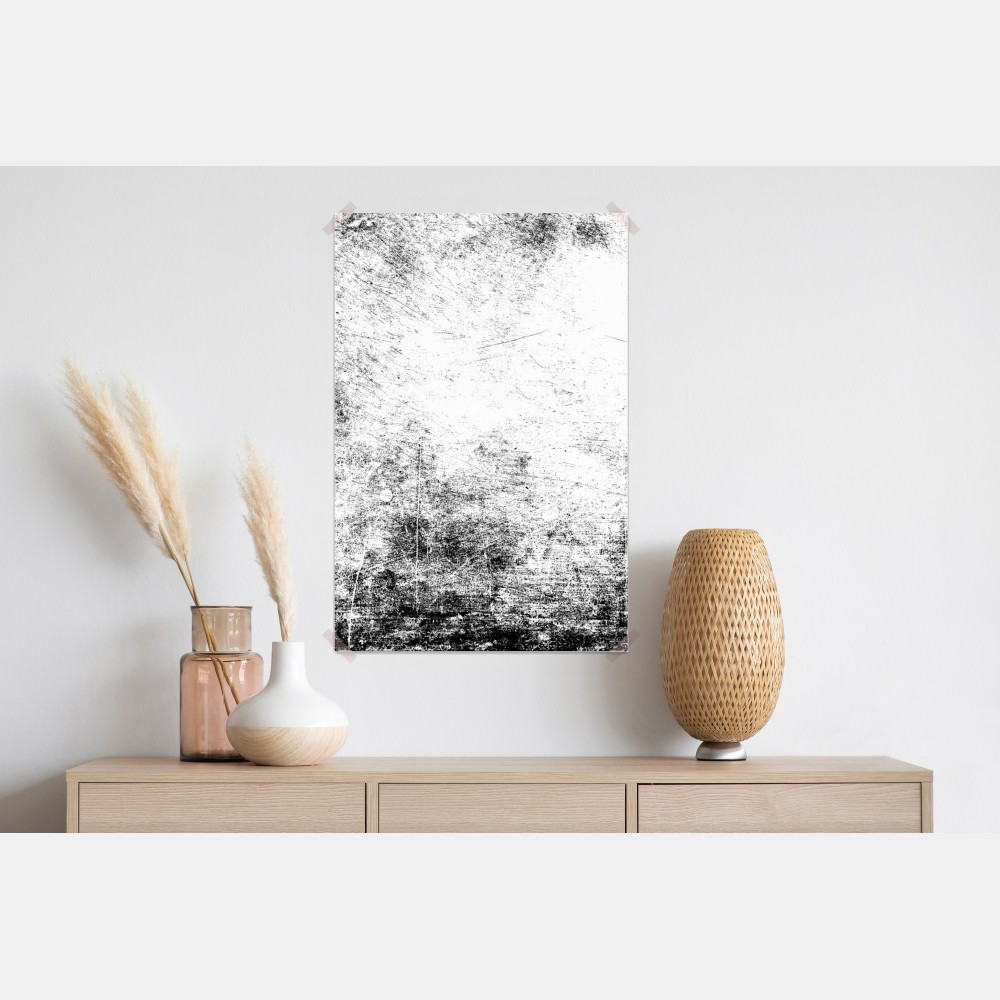 Poster schwarze grunge betontextur – Wallnifity® Poster schwarze grunge betontextur – Wallnifity®