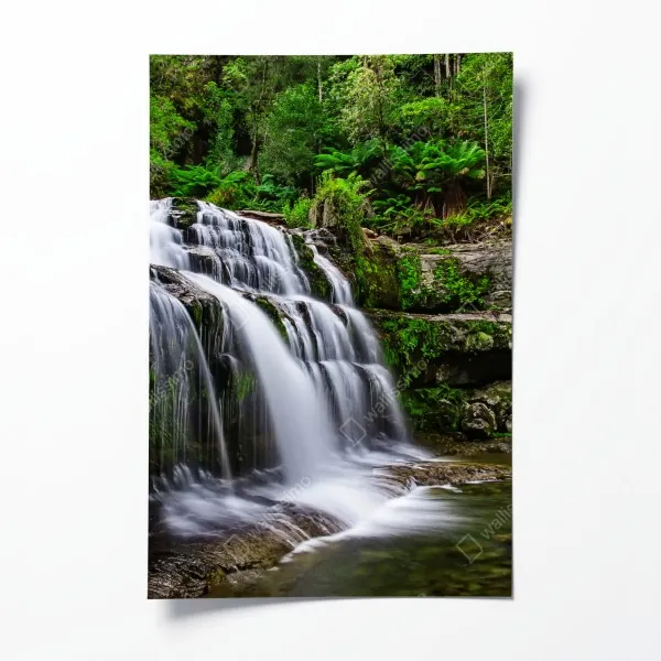 Poster Chicago nächtliche skyline panorama – Wallnifity®