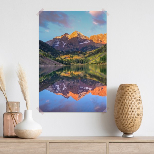 Poster sonnenaufgang bei Maroon Bells – Wallnifity® Poster sonnenaufgang bei Maroon Bells – Wallnifity®