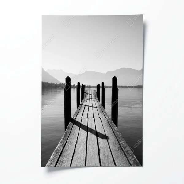 Poster festung Agios Nikolaos im Hafen Mandraki, Rhodos – Wallnifity®