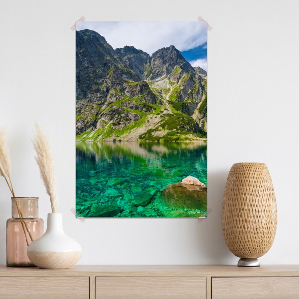 Poster Czarny Staw bergreflexion – Wallnifity® Poster Czarny Staw bergreflexion – Wallnifity®