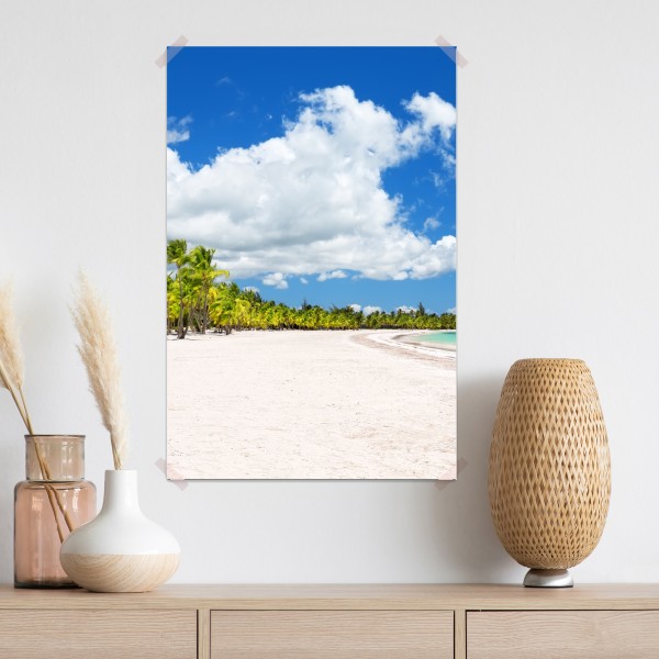 Poster tropischer strand in Punta Cana – Wallnifity® Poster tropischer strand in Punta Cana – Wallnifity®