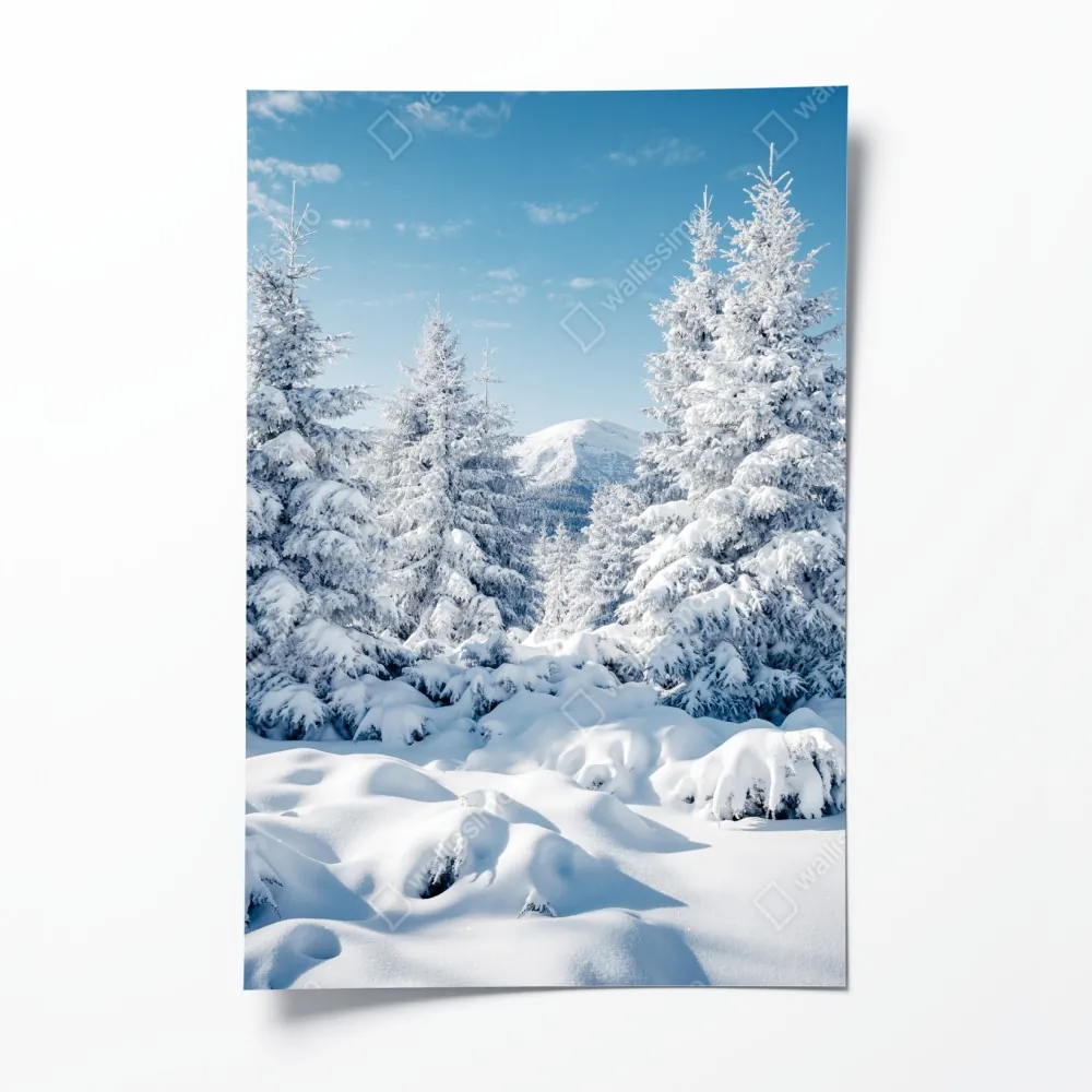 Poster winterruhe in den Karpaten – Wallnifity® Poster winterruhe in den Karpaten – Wallnifity®