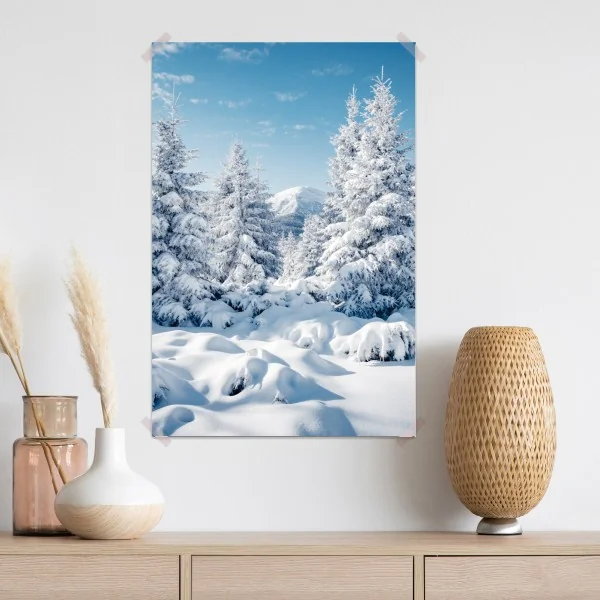 Poster winterruhe in den Karpaten – Wallnifity® Poster winterruhe in den Karpaten – Wallnifity®