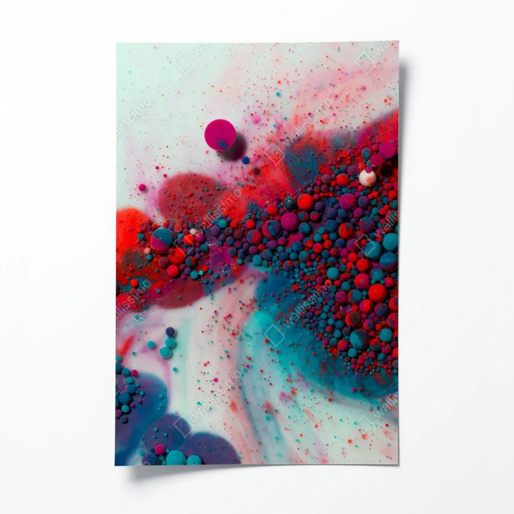 Poster lebendige marmorierte farbexplosion – Wallnifity® Poster lebendige marmorierte farbexplosion – Wallnifity®