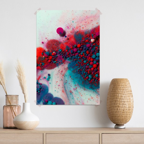 Poster lebendige marmorierte farbexplosion – Wallnifity® Poster lebendige marmorierte farbexplosion – Wallnifity®