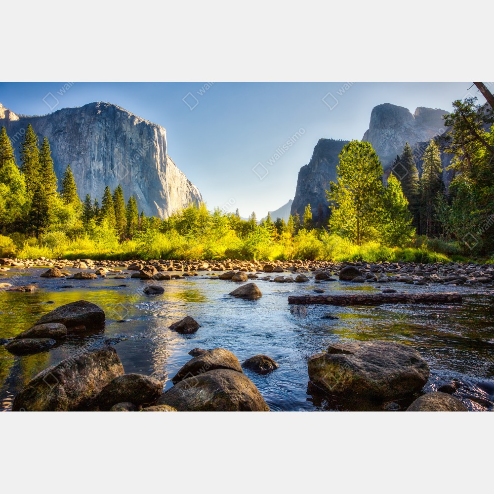 Poster goldenes flusstal – Wallnifity® Poster goldenes flusstal – Wallnifity®