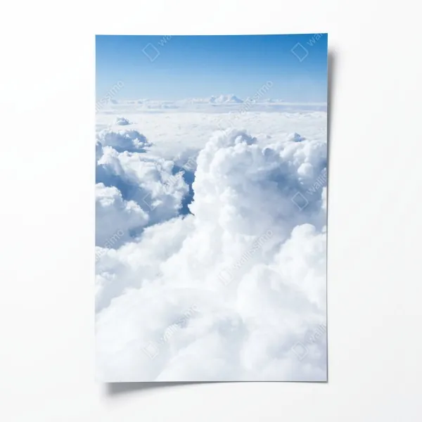 Poster aquarellmuster mit vogelbeeren – Wallnifity®