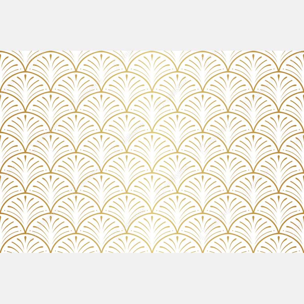 Poster goldenes art deco fächermuster – Wallnifity® Poster goldenes art deco fächermuster – Wallnifity®
