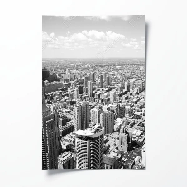 Poster Macau skyline bei sonnenuntergang – Wallnifity®