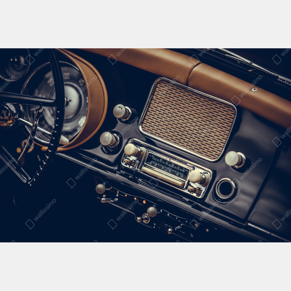Poster vintage armaturenbrett nahaufnahme – Wallnifity® Poster vintage armaturenbrett nahaufnahme – Wallnifity®