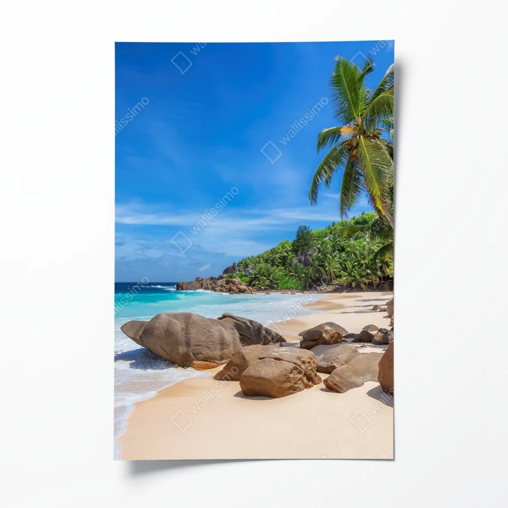 Poster tropischer palmenstrand – Wallnifity® Poster tropischer palmenstrand – Wallnifity®