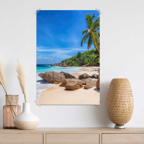 Poster tropischer palmenstrand – Wallnifity® Poster tropischer palmenstrand – Wallnifity®