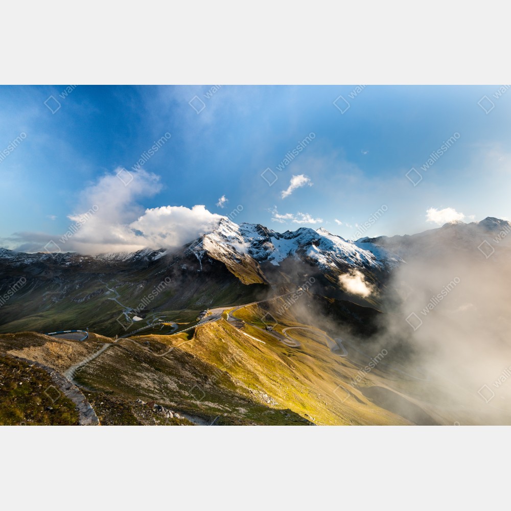 Poster Grossglockner panoramastraße in den Alpen – Wallnifity® Poster Grossglockner panoramastraße in den Alpen – Wallnifity®