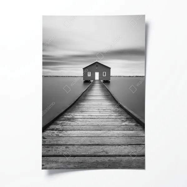 Poster Las Vegas skyline bei nacht – Wallnifity®