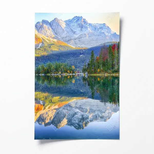 Poster dramatische küstenklippen mit meerblick – Wallnifity®