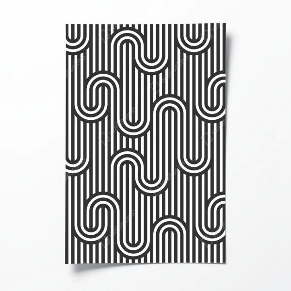 Poster nahaufnahme eines opuntienkaktus – Wallnifity®