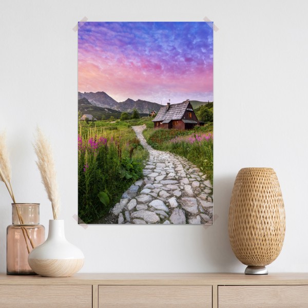 Poster sonnenaufgang über Hala Gasienicowa – Wallnifity® Poster sonnenaufgang über Hala Gasienicowa – Wallnifity®