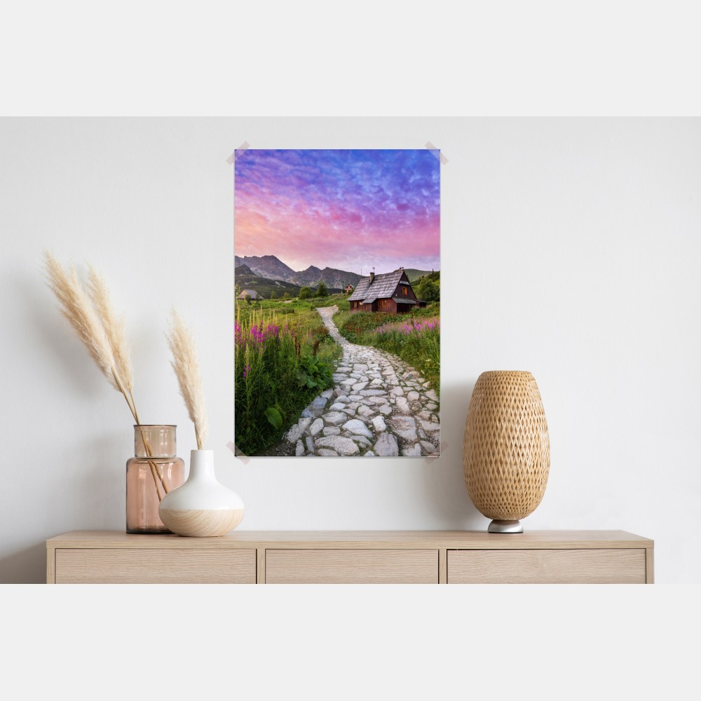 Poster sonnenaufgang über Hala Gasienicowa – Wallnifity® Poster sonnenaufgang über Hala Gasienicowa – Wallnifity®