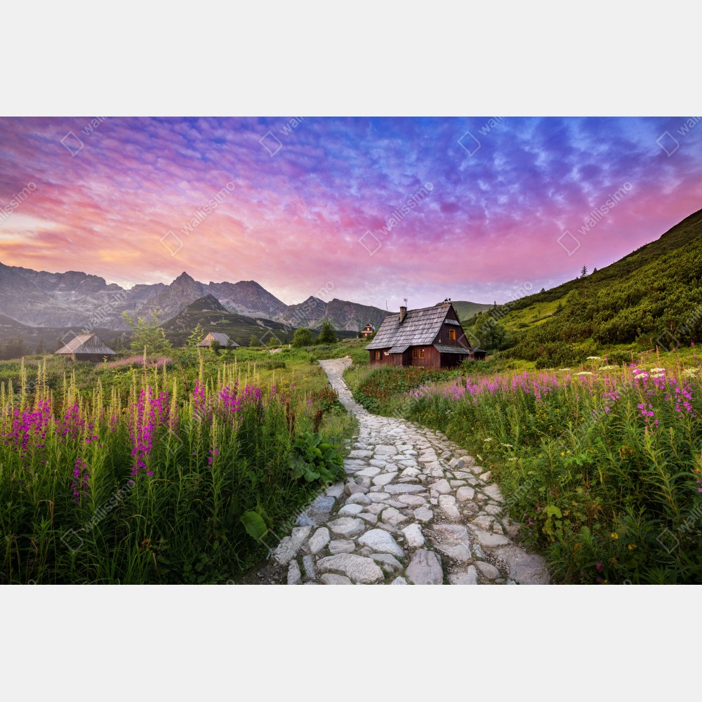 Poster sonnenaufgang über Hala Gasienicowa – Wallnifity® Poster sonnenaufgang über Hala Gasienicowa – Wallnifity®