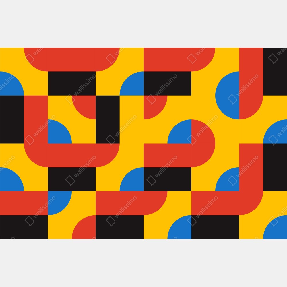 Poster kräftiges geometrisches muster für die wand – Wallnifity® Poster kräftiges geometrisches muster für die wand – Wallnifity®