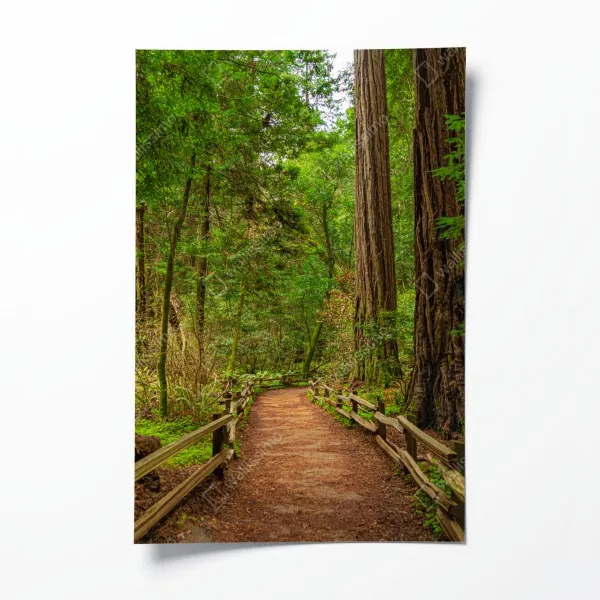 Poster verspieltes rosa flamingo-muster – Wallnifity®