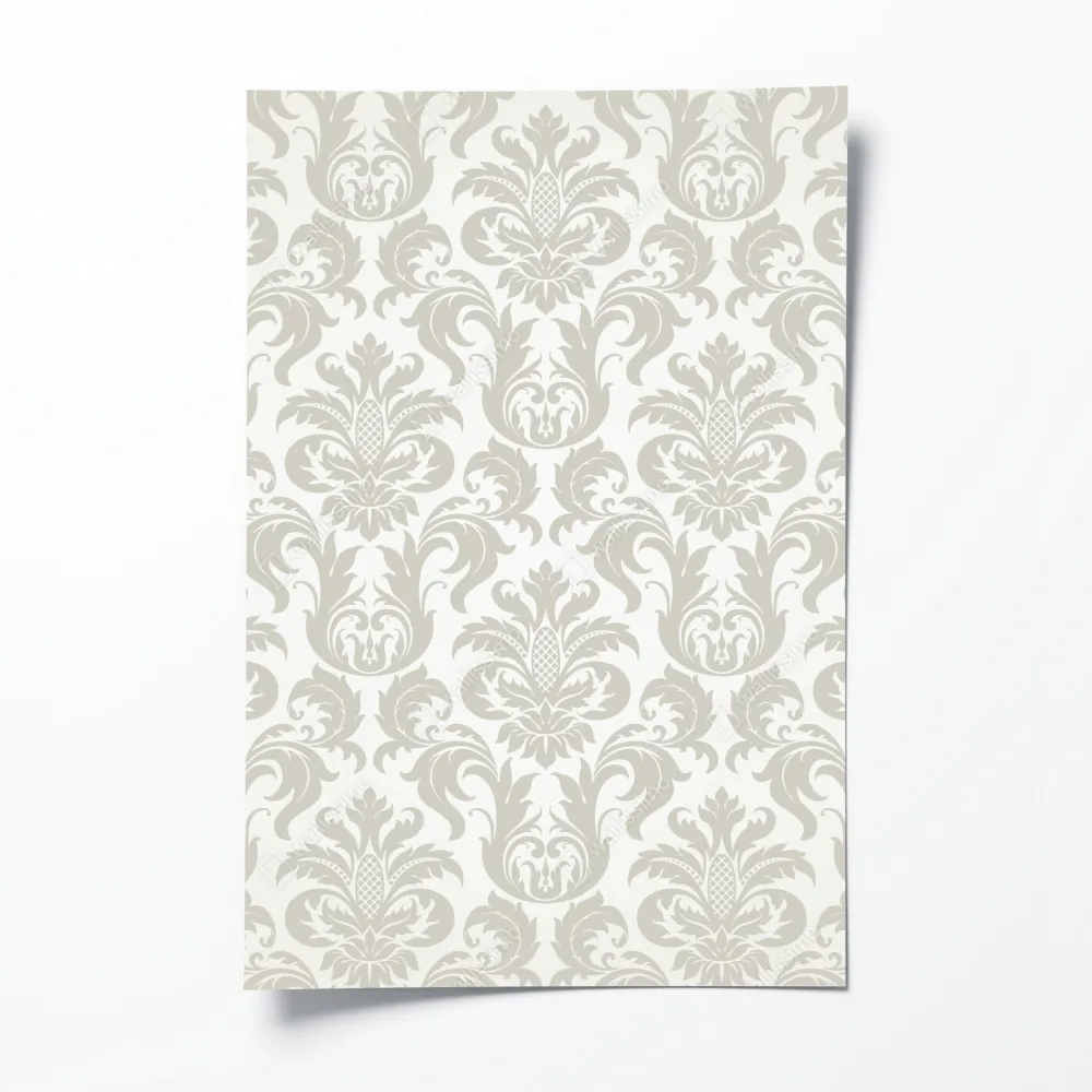 Poster elegantes beiges damastmuster – Wallnifity® Poster elegantes beiges damastmuster – Wallnifity®